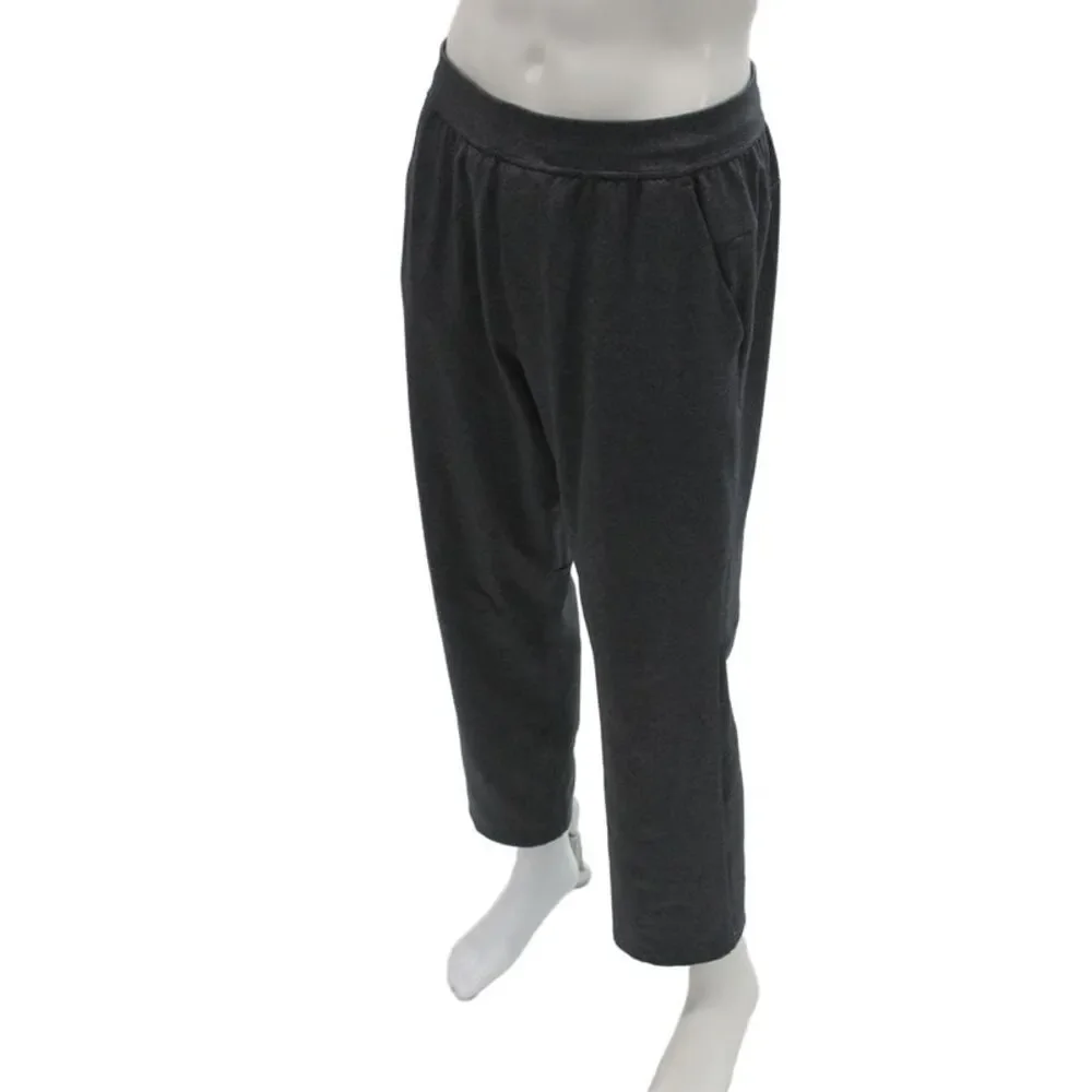 Lululemon Mens Jogger Sweatpants Dark Gray Nylon Blend Size L
